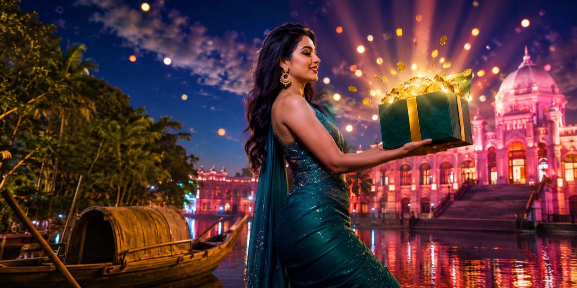 ঢাকায় ক্যাসিনো বেটিংয়ে আনন্দিত বাংলাদেশি মডেল