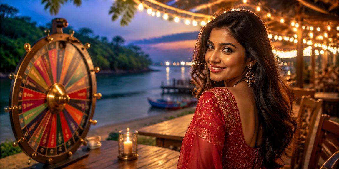 খুলনার সমুদ্র সৈকতে রুলেট গেম খেলছেন একজন গেমার