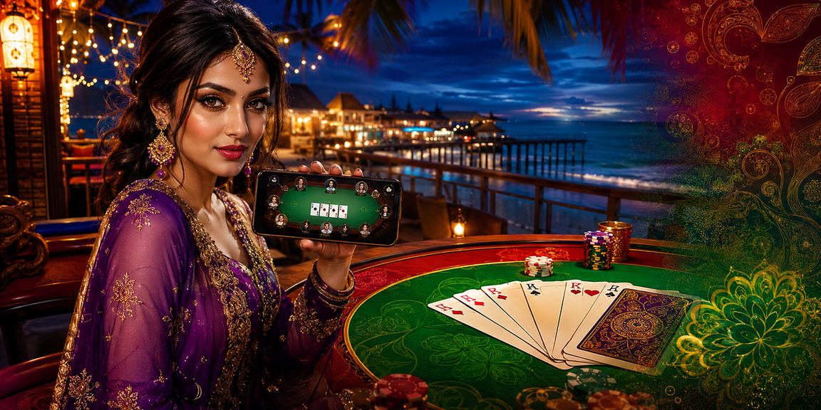 সেন্ট মার্টিনে লাল সবুজ পরিবেশে তিন পাত্তি গেম উপভোগ